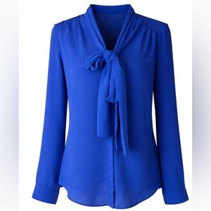 Worthington Royal Blue Blouse
